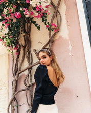 Black Vintage Top