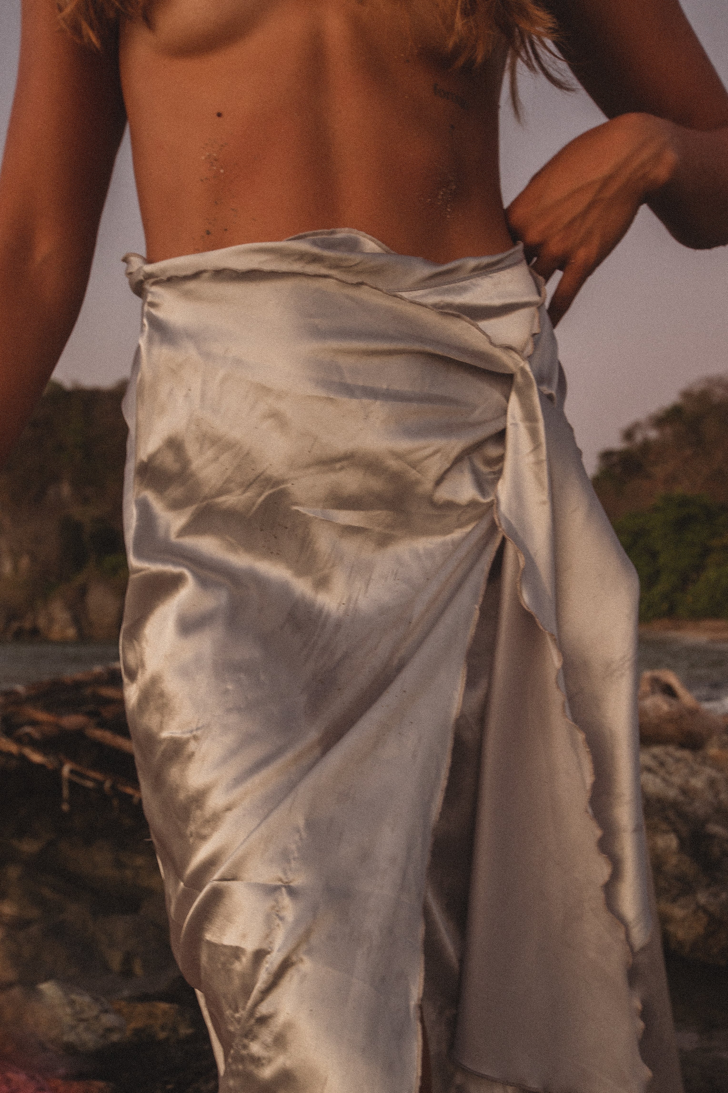 SILVER SIREN SKIRT