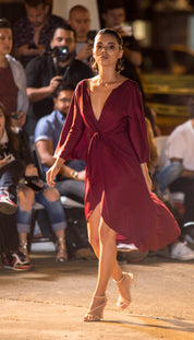 RA RED DRESS