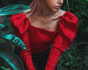 RED VINTAGE TOP