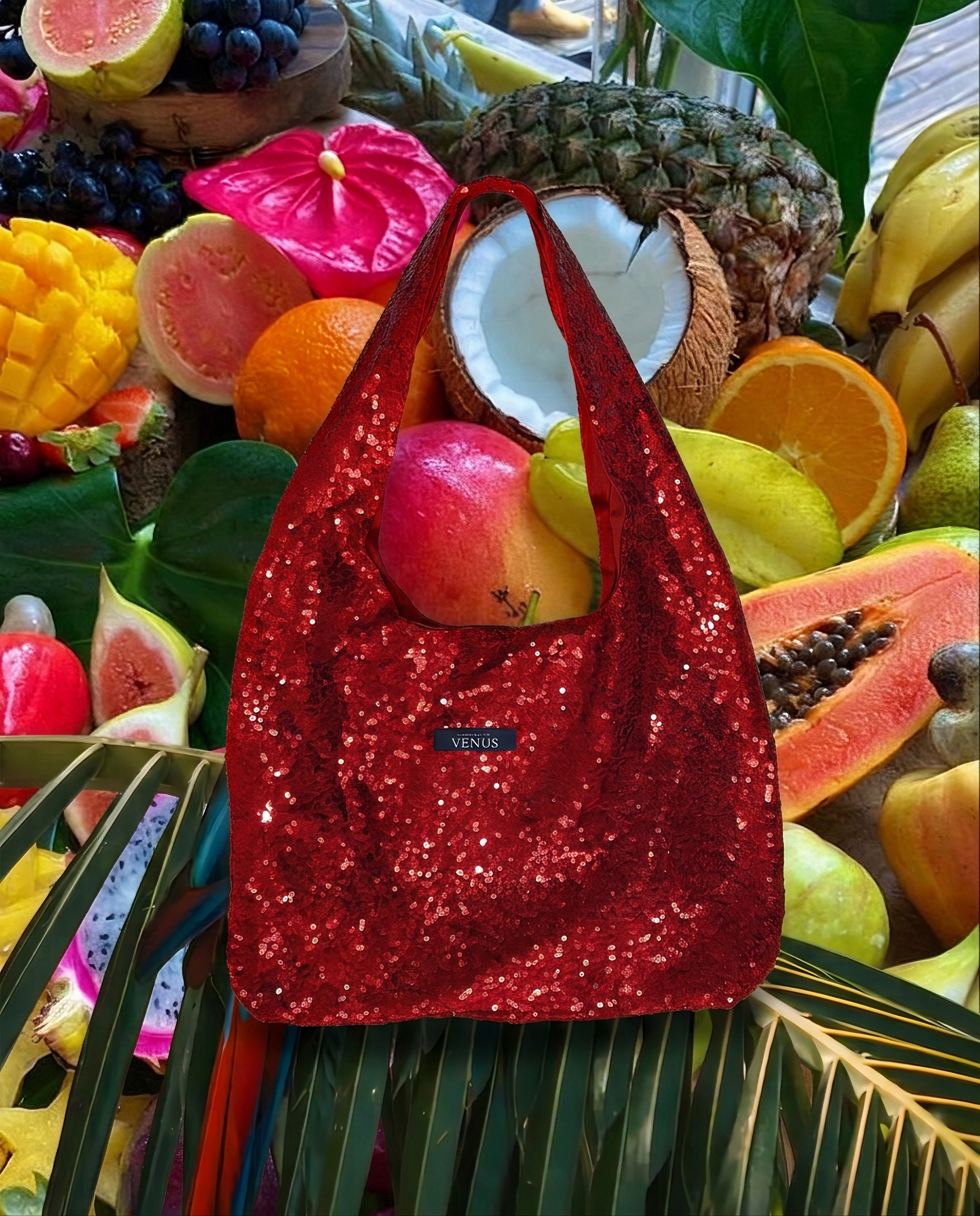 SEQUIN TOTE BAG