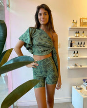 Printed Caribbean Top