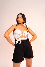 White Panther Top
