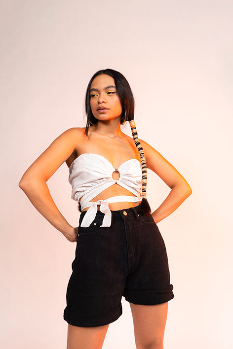 White Panther Top