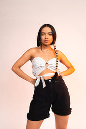 White Panther Top