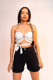 White Panther Top