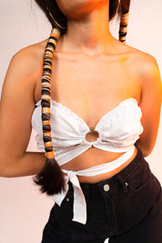 White Panther Top
