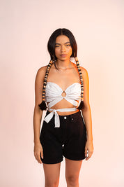 White Panther Top