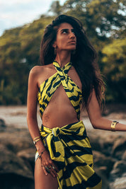 Printed Shell Top